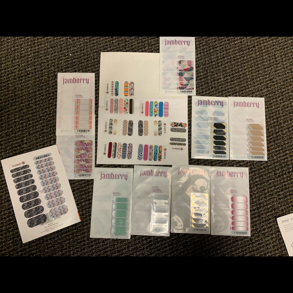 Jamberry nail stickers